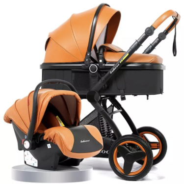 Coche Travel System X6 Brown Belecoo-2