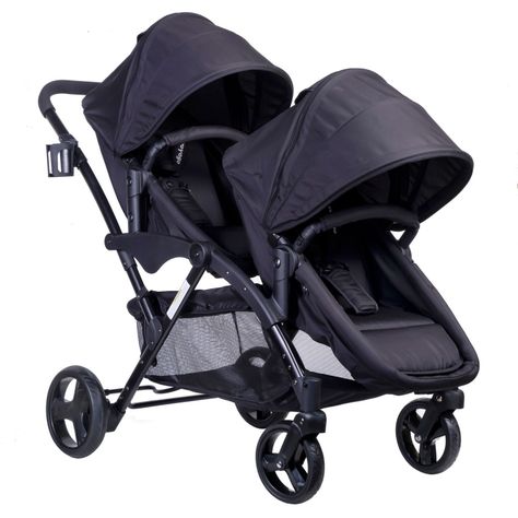 Coche Duo Travel System Géminis Black-2