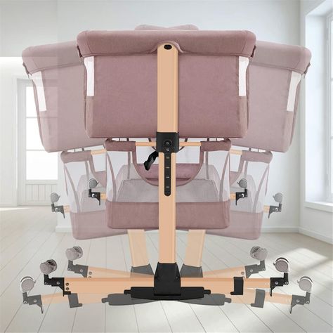 Cuna Colecho SleepSide Kaki-3