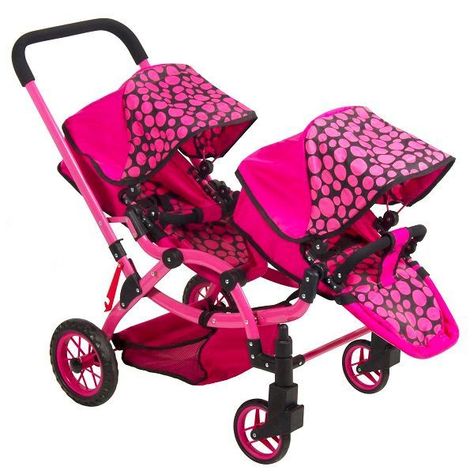 coche de muñeca voyage duo pink-0