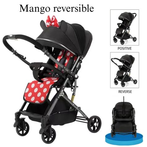 Coche Paseo V6 Minni Reversible-2