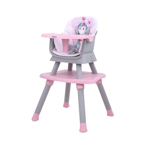 silla de comer multifuncional  6 en 1  voyage  pink-0
