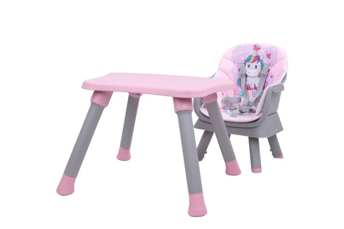 silla de comer multifuncional  6 en 1  voyage  pink-6