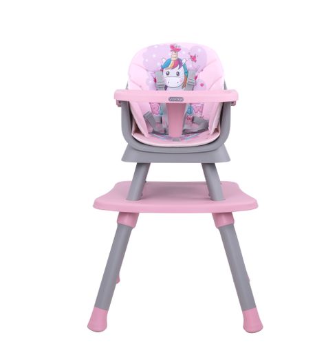 silla de comer multifuncional  6 en 1  voyage  pink-1