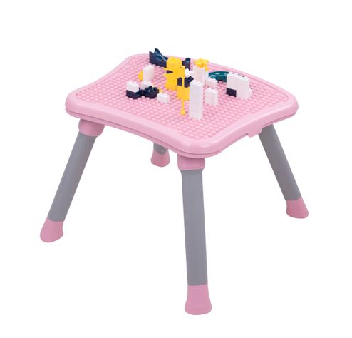 silla de comer multifuncional  6 en 1  voyage  pink-2