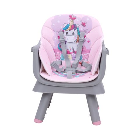 silla de comer multifuncional  6 en 1  voyage  pink-5
