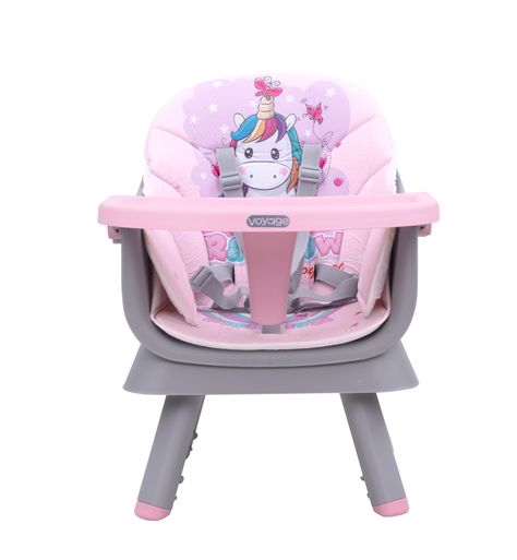 silla de comer multifuncional  6 en 1  voyage  pink-4