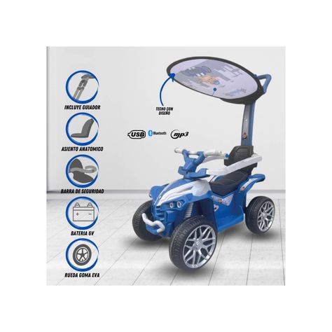 Correpasillo Eléctrico Terra Blue-1
