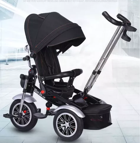 Triciclo multifuncional 360° voyage chopper red-3