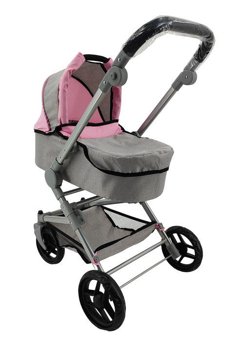 Coche Muñeca Formato Real Dalian Pink-3