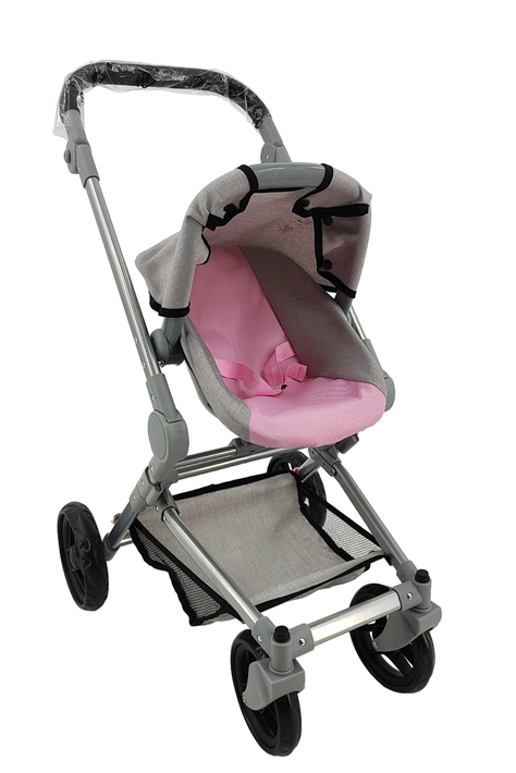 Coche Muñeca Formato Real Dalian Pink-5