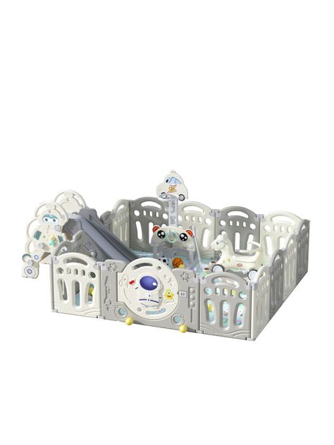 Corral Astro Grey + Centro de Juegos 154X156cm-0
