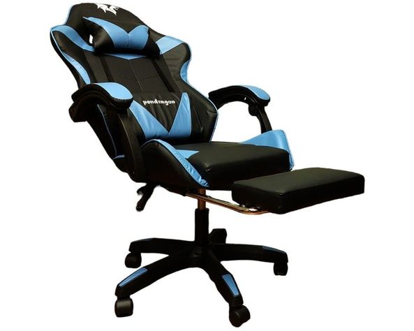 SILLA GAMER 730-5 CELESTE ERGONOMIC RECLINABL REPOSAPIES-4