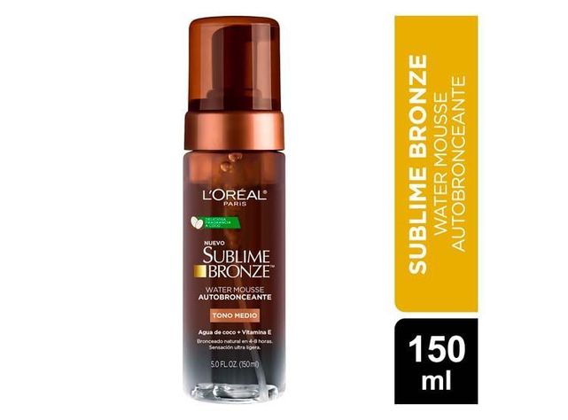 AUTOBRONCEANTE SUBLIME BRONZE WATER MOUSSE TONO MEDIO 150 ML-0
