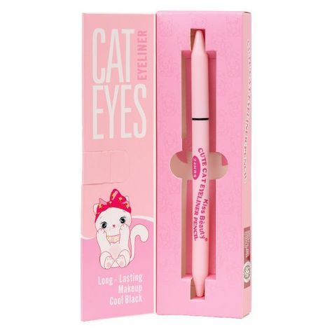 LAPIZ DELINEADOR CUTE CAT KAWAII-1