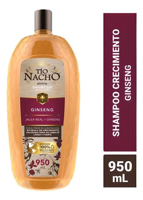 TÍO NACHO SHAMPOO GINSENG ANTICAIDA 950ML-0