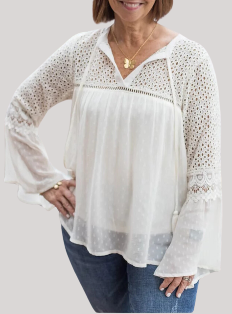 Blusa detalles de broderie-0
