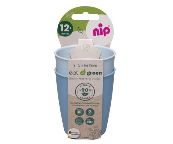 VASOS GREEN DE MATERIAS PRIMAS RENOVABLES AZUL-0