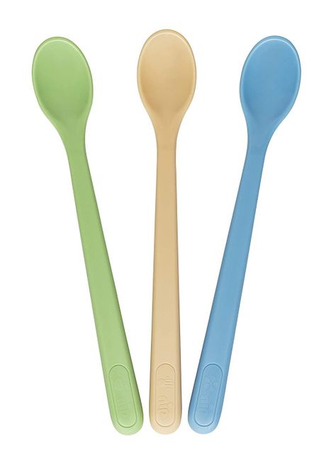 Cucharas de Alimentación Largas Pack 3 Unidades NIP-1