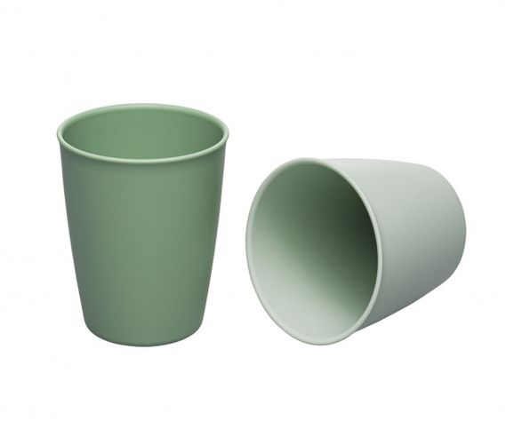 VASOS GREEN DE MATERIAS PRIMAS RENOVABLES VERDE-1