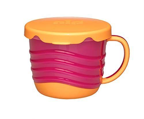 Pocillo Snack 2 en 1 Color Rosado NIP-2