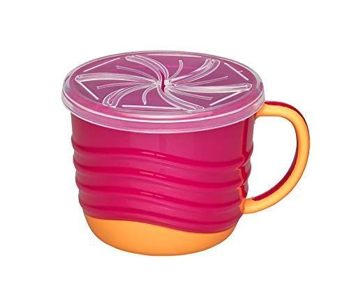 Pocillo Snack 2 en 1 Color Rosado NIP-1