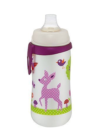 Jarro Primera taza animales rosa 330 ml Nip-0