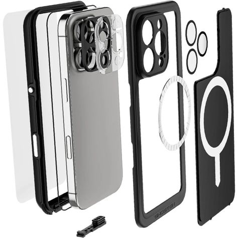 Carcasa Ghostek Nautical Slim Iphone 16 Pro - Negra-5