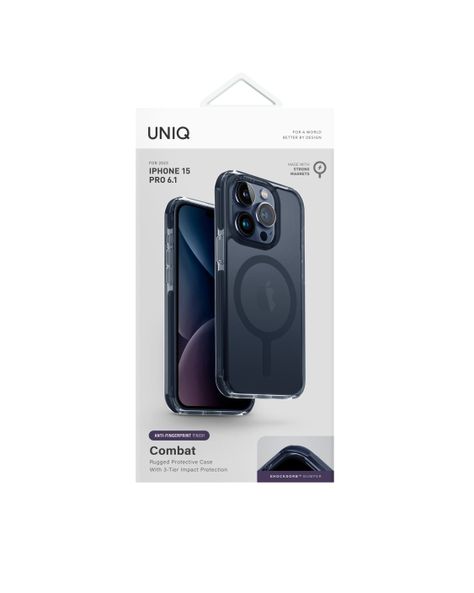 CARCASA UNIQ COMBAT MAGSAFE IPHONE 15 PRO - AZUL-7