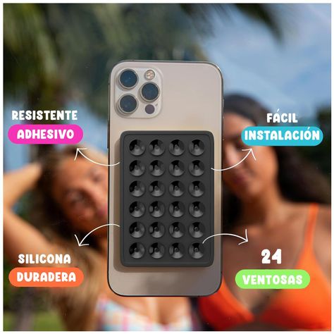 Soporte De Silicona Ventosa Para Carcasa-2