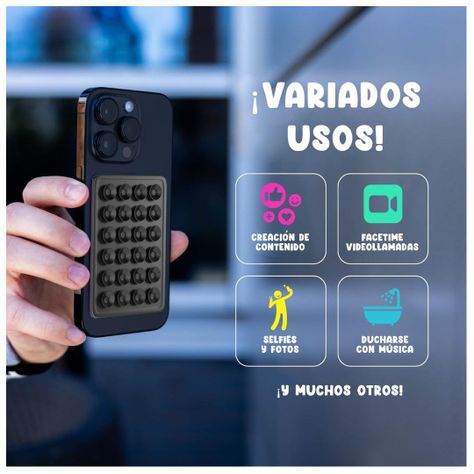 Soporte De Silicona Ventosa Para Carcasa-4