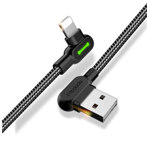 CABLE USB - LIGHTNING CERTIFICADO DE 1.8 MTS-1