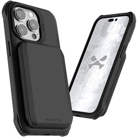 Carcasa Ghostek Exec Magsafe Iphone 15 Pro Negra-0