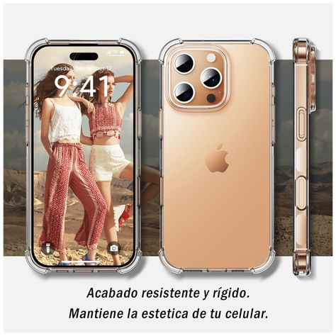 Carcasa Voorca Antigolpe Iphone 16 Pro-4