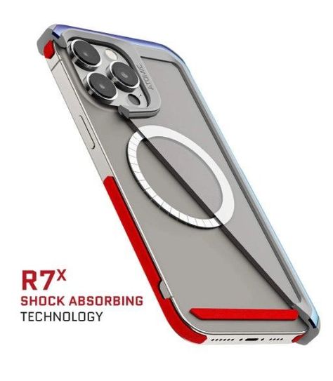 Carcasa Ghostek Atomic Slim Magsafe Iphone 15 Pro Prismatic-4