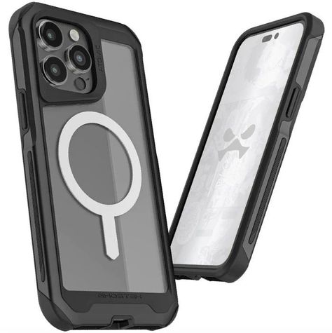 Carcasa Ghostek Atomic Slim Magsafe Iphone 15 Pro Negra-0
