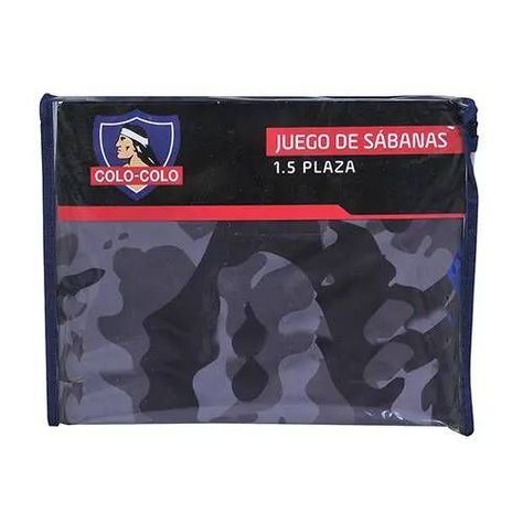 Juego De Sabanas Colo Colo  1.5 Plaza-1