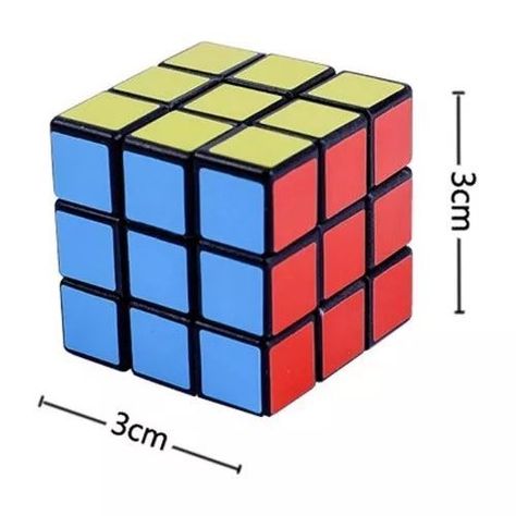 12 Llaveros Cubo Rubik Sopresa Cumpleaños-1