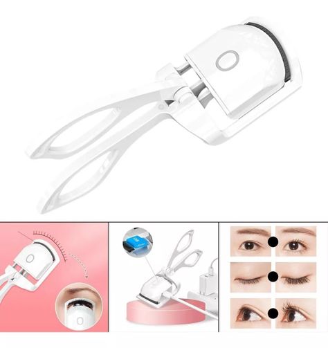 Rizador De Pestañas Eléctrico De Larga Duración Carga Usb-7
