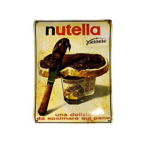 CARTEL CHAPA 32x42 NUTELLA - FIRE CHILE-0
