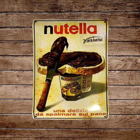 CARTEL CHAPA 32x42 NUTELLA - FIRE CHILE-1
