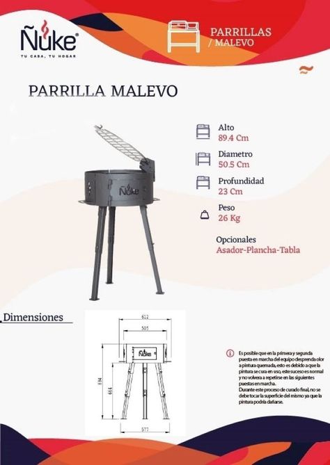 Accesorio Tabla Malevo ÑUKE - Fire Chile-1