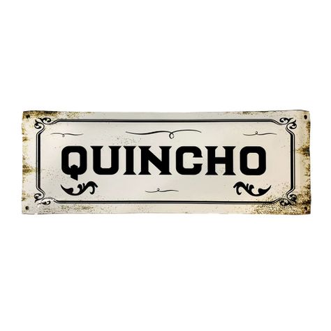 CARTEL CHAPA 20x54 QUINCHO - FIRE CHILE-0