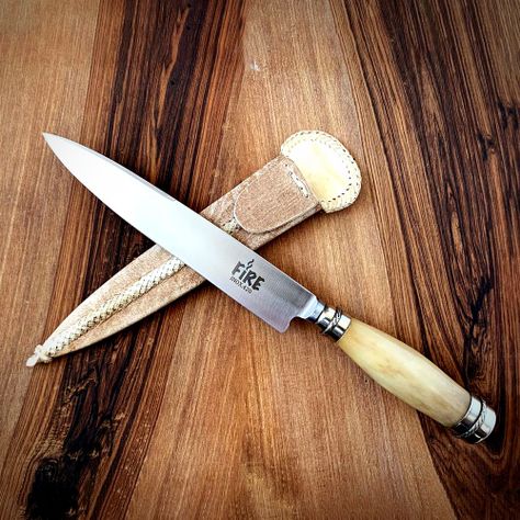 CUCHILLO FIRE INOX POTRO ALPACA 20CM . FIRE CHILE-3