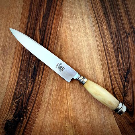 CUCHILLO FIRE INOX POTRO ALPACA 20CM . FIRE CHILE-6