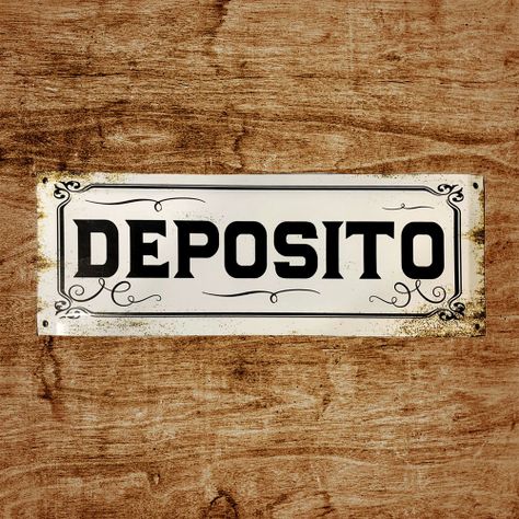 CARTEL CHAPA 20x54 DEPOSITO - FIRE CHILE-1