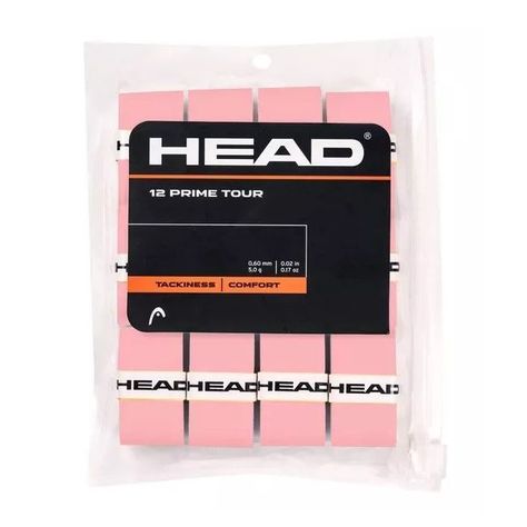 Overgrip Head Prime Tour Rosado X12 Tenis/Padel-1