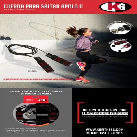 Cuerda K6 Para Saltar APOLO II-2