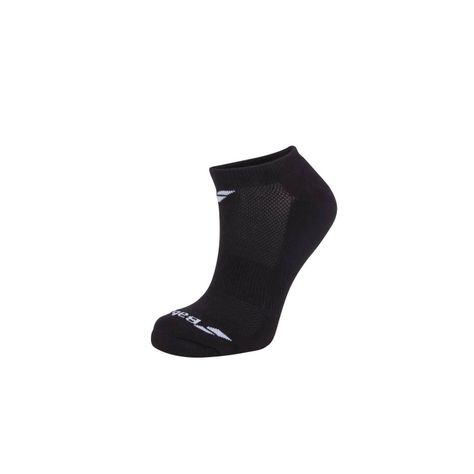 Calcetín Deportivo Babolat Negro Invisible - 3 Pares Tenis Padel-1