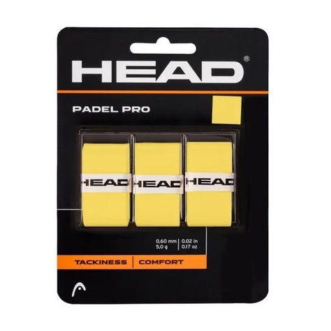 Overgrip Head Padel Pro Amarillo X3-1